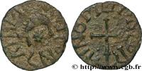 FRANCE Triens fourré, monétaire PATORNIVS AMBACIA VICVS - AMBOISE (Loir-et-Cher) Amboise (37) (VIIe siècle) (13,5mm, 0,77g, 10h) -