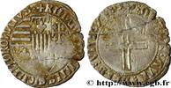 FRANCE Demi-gros d’Aix PROVENCE - COUNTY OF PROVENCE - RENÉ I OF ANJOU Tarascon n.d. (21,5mm, 0,69g, 7h) -