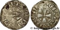 FRANCE Denier CHAMPAGNE - ARCHBISHOPRIC OF MEAUX - BOUCHARD Meaux n.d. (19,5mm, 1,07g, 3h) -