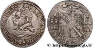 FRANCE Teston ou quart de thaler ALSACE - BISHOPRIC OF STRASBOURG AND METZ - CHARLES II OF LORRAINE-VAUDÉMONT s.m. (30mm, 9,03g, 12h) -