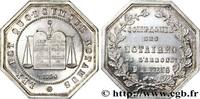FRANCE Notaires d’Amiens NOTAIRES DU XIXe SIECLE 1854 (32mm, 15,9g, 12h) -