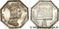 FRANCE Notaires de Louviers (Saint Louis) NOTAIRES DU XIXe SIECLE n.d. (31mm, g, 12h) -