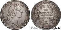 FRANCE Académie de Normandie ACADÉMIES DE NORMANDIE 1726 (30mm, 9,36g, 6h) -