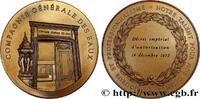 FRANCE Médaille, 150e anniversaire de la Compagnie généra CINQUIÈME RÉPUBLIQUE 2003 (67,5mm, 209,3g, 12h) -