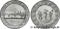 FRANCE Médaille, Commémoration de l’unification du Grand SUISSE - CANTON DE BÂLE 1892 (33mm, 13,11g, 12h) -