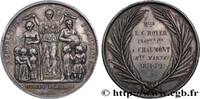 FRANCE Médaille, Enseignement primaire ENSEIGNEMENT 52 - Chaumont 1872 (51,5mm, 65,13g, 12h) -
