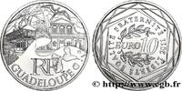 FRANCE 10 Euro des RÉGIONS - GUADELOUPE FRANCE Pessac 2011 (29mm, 10g, 12h) -