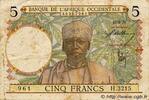 FRENCH WEST AFRICA (1895-1958) 5 Francs FRENCH WEST AFRICA (1895-1958) 5 Francs 1937 F -