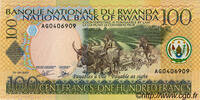RWANDA 100 Francs RWANDA 100 Francs 2003 UNC -
