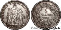 FRANCE 5 francs Hercule 1870 III REPUBLIC Paris 1870 (37mm, 24,98g, 6h) VZ+ 5,255.07 元 含税 ＋  150.14 元 运费