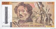 FRANCE 100 Francs DELACROIX imprimé en continu FRANCE 100 Francs DELACROIX imprimé en continu 1990 UNC -