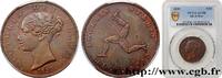 ISLE OF MAN 1/2 Penny Victoria ISLE OF MAN 1839 (28mm, 10g, 12h) -