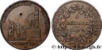 FRANCE 5 décimes, Régénération française THE CONVENTION Paris 1793 (35,5mm, 23,05g, 6h) -