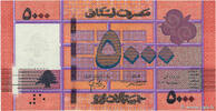 LEBANON 5000 Livres LEBANON 5000 Livres 2021 UNC -