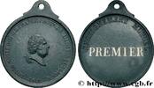 FRANCE Médaille, Enseignement mutuel, Premier ENSEIGNEMENT 1816 (43,5mm, 4,70g, 12h) -