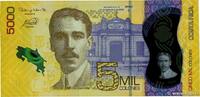 COSTA RICA 5000 Colones COSTA RICA 5000 Colones 2018 UNC -