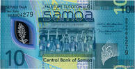 SAMOA 10 Tala SAMOA 10 Tala 2023 UNC -