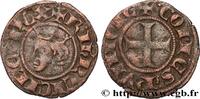 FRANCE Obole coronat PROVENCE - COUNTY OF PROVENCE - CHARLES I OF ANJOU Saint-Remy n.d. (14,5mm, 0,53g, 5h) -