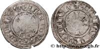 FRANCE Double denier coronat PROVENCE - COUNTY OF PROVENCE - CHARLES II OF ANJOU n.d. (21,5mm, 1,22g, 5h) -
