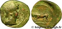 FRANCE Bronze GERMANVS INDVTILLI au taureau (Quadrans) GALLIA BELGICA - REMI (Area of Reims) Reims (51) c. 10 AC. (16,5mm, 2,69g, 11h) -