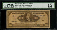 NICARAGUA 1000 Cordobas NICARAGUA 1000 Cordobas 1962 F -