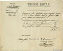 GUADELOUPE 135 Francs GUADELOUPE 135 Francs 1822 VF+ -