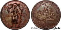 FRANCE Médaille, Conquêtes de Henri II, refrappe HENRI II Monnaie de Paris (1552) (59,5mm, 88,13g, 12h) -