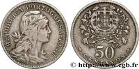 PORTUGAL 50 Centavos PORTUGAL 1938 (23mm, 4,42g, 12h) -