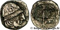 FRANCE Litra à la tête casquée à droite MASSALIA - MARSEILLE Marseille (13) c. 450-410 AC. (9mm, 0,72g, h) -