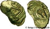 FRANCE Bronze au personnage courant, aux astres GALLIA BELGICA - BELLOVACI (Area of Beauvais) Beauvais (60) c. Ier siècle avant J.-C. (15mm, 1,1g, 7h) -