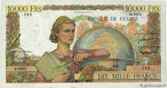 FRANCE 10000 Francs GÉNIE FRANÇAIS FRANCE 10000 Francs GÉNIE FRANÇAIS 1955 VF -