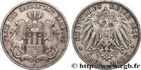 GERMANY - FREE CITY OF HAMBURG 3 Mark GERMANY - FREE CITY OF HAMBURG Hambourg 1910 (33mm, 16,70g, 12h) -