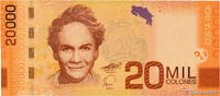 COSTA RICA 20000 Colones COSTA RICA 20000 Colones 2009 UNC- -