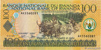 RWANDA 100 Francs RWANDA 100 Francs 2003 UNC -