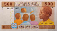 CHAD 500 Francs type 2002C CHAD 500 Francs type 2002C 2019 UNC -