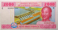CHAD 2000 Francs type 2002C CHAD 2000 Francs type 2002C 2019 UNC -