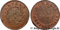 FRANCE 10 cent. Anvers au double L, frappe de l’atelier d LOUIS XVIII Anvers 1814 (34,88mm, 21,85g, 6h) -