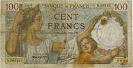 FRANCE 100 Francs SULLY FRANCE 100 Francs SULLY 1941 G -