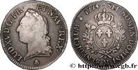 FRANCE Écu aux branches d’olivier, buste lauré LOUIS XV THE BELOVED Toulouse 1774 (41mm, 28,90g, 6h) -