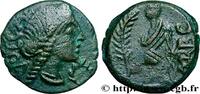 FRANCE Bronze au Démos, VOLCAE AREC GALLIA - VOLCÆ ARECOMICI (Area of Nîmes) 70-30 ou 49-42 AC. (14mm, 2,02g, 6h) -