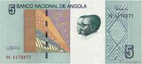 ANGOLA 5 Kwanzas ANGOLA 5 Kwanzas 2012 UNC -