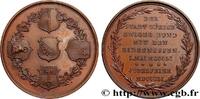 FRANCE Médaille, 500e anniversaire de l’alliance du canto SUISSE - CONFÉDÉRATION HELVÉTIQUE Suisse, Zurich 1851 (40mm, 32,89g, 12h) -