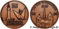 FRANCE Médaille, 175e anniversaire de l’entrée de Genève SUISSE Genève 1989 (60mm, 101,1g, 12h) -