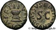 THE JULIO-CLAUDIANS (27 BC to 69 AD) Quadrans AUGUSTUS Rome 4 AC. (16,5mm, 3,42g, 6h) -