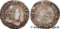 FRANCE Demi-franc au col plat 1576 HENRY III Rouen 1576 (26,5mm, 6,81g, ... 1,171.41 元 含税 ＋  150.61 元 运费