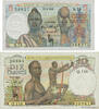 FRENCH WEST AFRICA (1895-1958) 5 et 10 Francs Lot FRENCH WEST AFRICA (1895-1958) 5 et 10 Francs Lot 1948 AU+ -