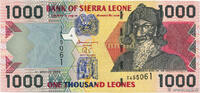 SIERRA LEONE 1000 Leones SIERRA LEONE 1000 Leones 2003 UNC- -