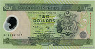 SOLOMON ISLANDS 2 Dollars Commémoratif SOLOMON ISLANDS 2 Dollars Commémoratif 2001 UNC -