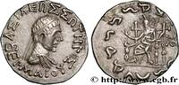 Hellenistic 2 (188 BC to 30 BC) Tétradrachme bilingue posthume BACTRIA - BACTRIAN KINGDOM - HERMAEUS Pushkalavati c. 55-45 AC. (24,5mm, 9,74g, 11h) -