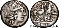 THE REPUBLIC (280 BC to 27 BC) Denier RENIA Rome 138 AC. (15,5mm, 3,90g, 6h) -